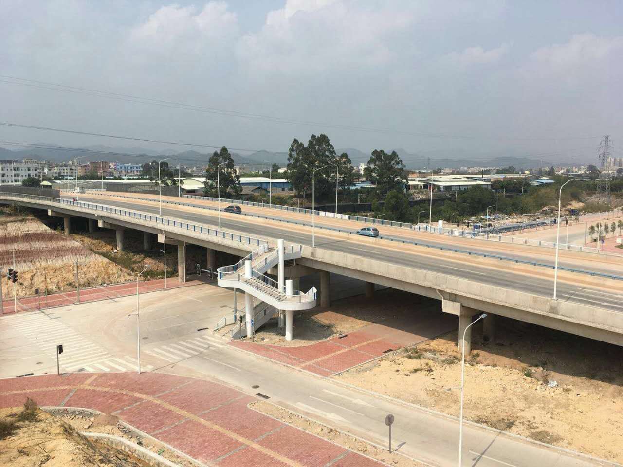河源市區(qū)永康大道西段立交橋及互通口工程