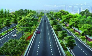 漳州市圓山大道道路工程（廍前大道至縱十路）